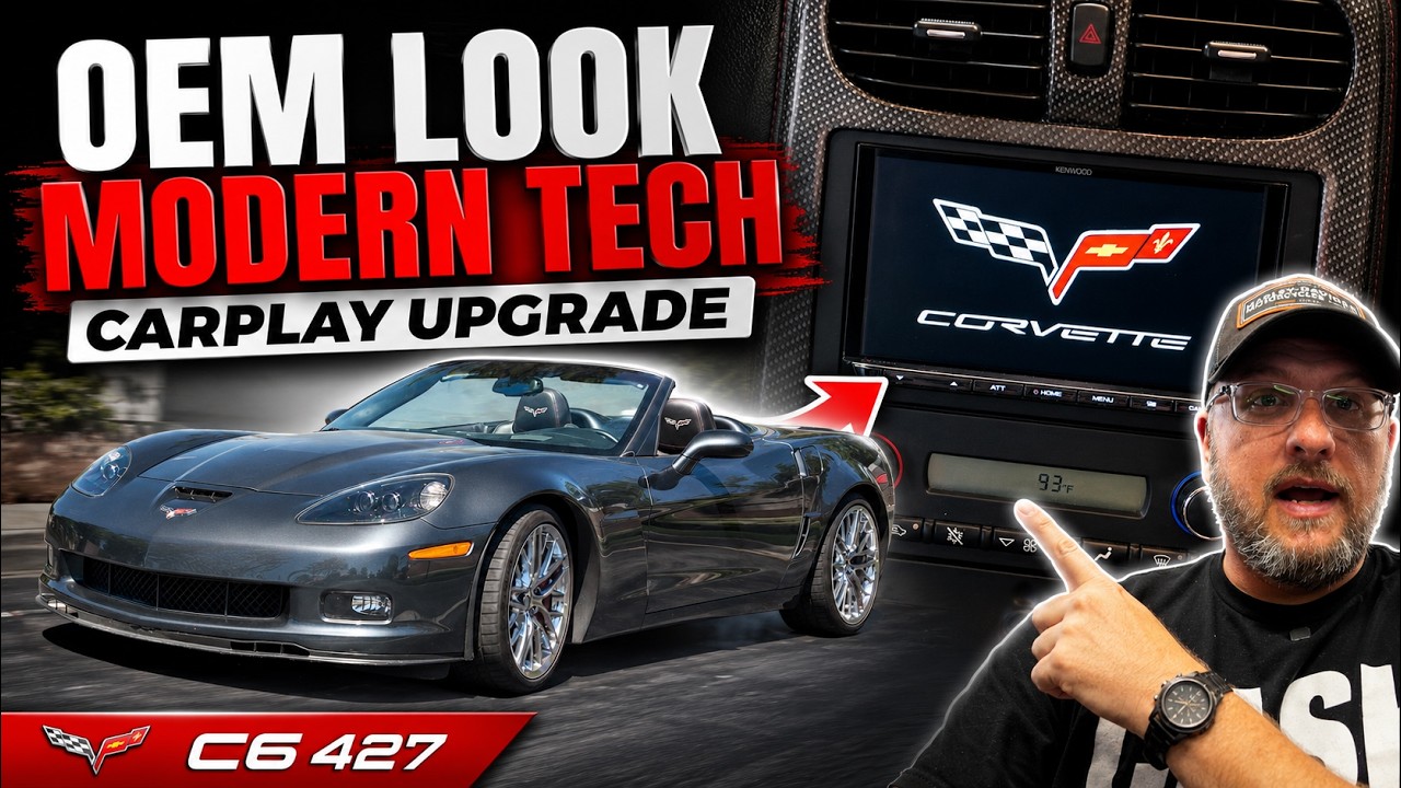 Making My C6 Corvette Modern Without Killing the OEM Look