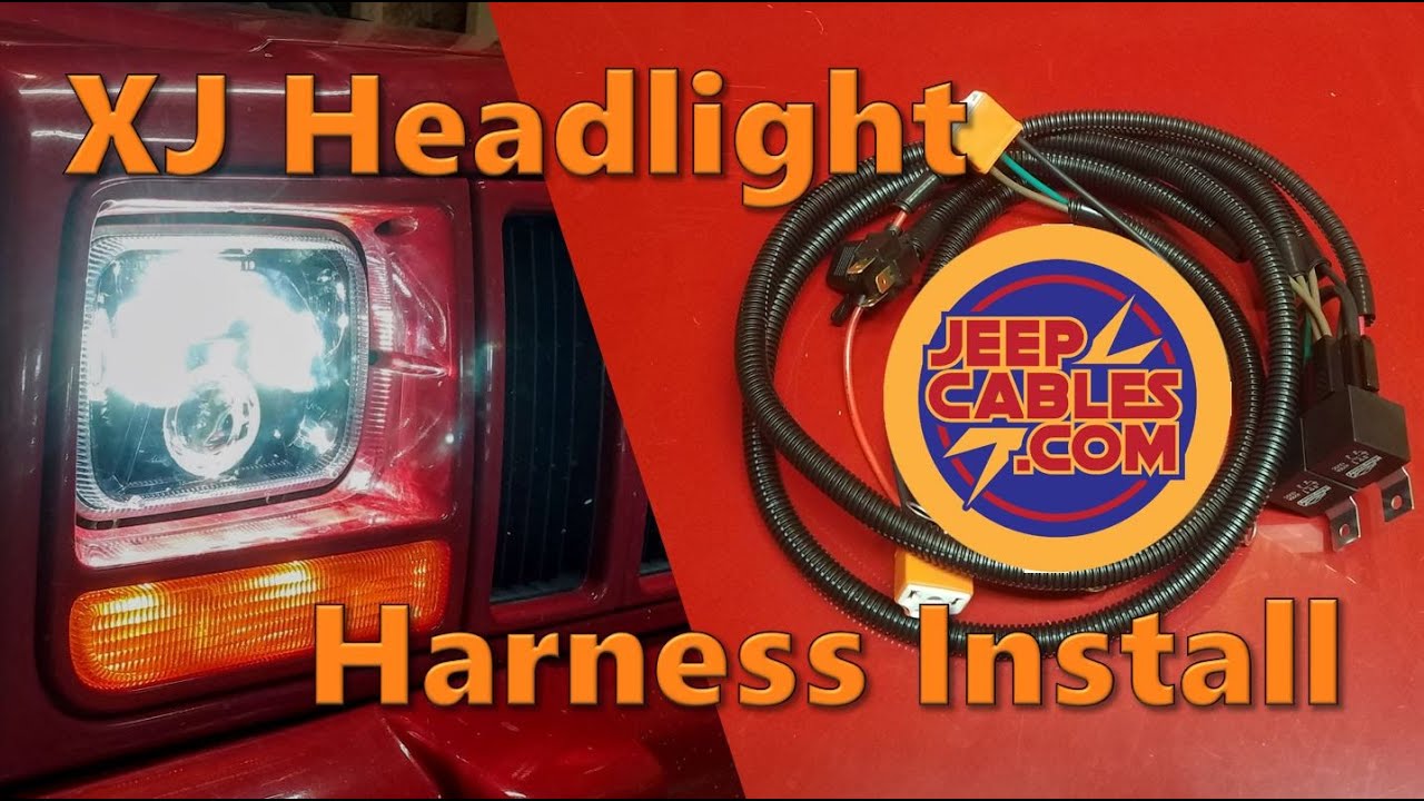 Jeep Cherokee Headlight Harness Upgrade | JeepCables
