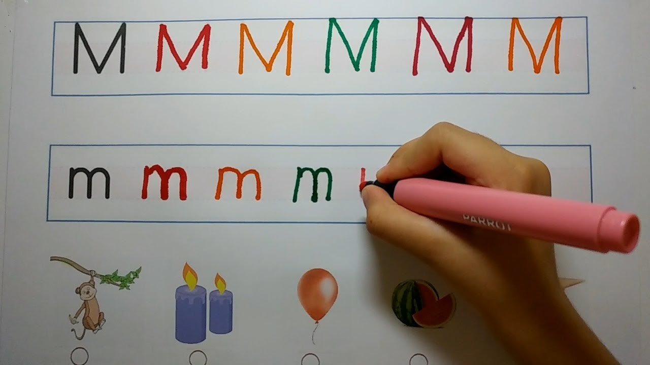 M Sesi - Okuma Yazma &Ouml;ğretimi - 1. Sınıf M Harfini &Ouml;ğreniyorum
