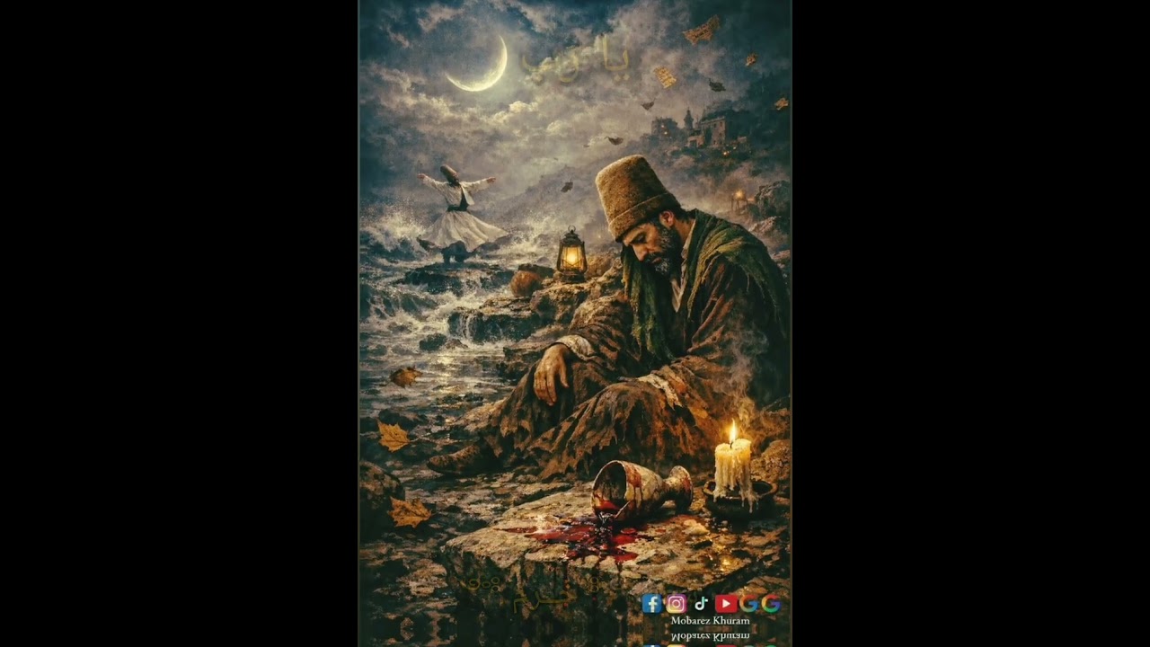 یا رَب☝🏻آهنگ عارفانه۩ فارسی ♡ شعر ☜ ༺ خُــرم ༻ #شعر  #فارسی ـmobarez khuram شاعر و نویسنده