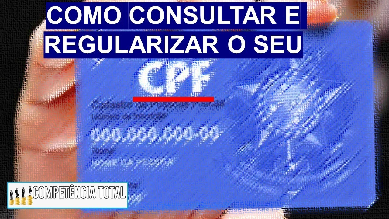 CPF pendente de regularização - Como resolver ✅
