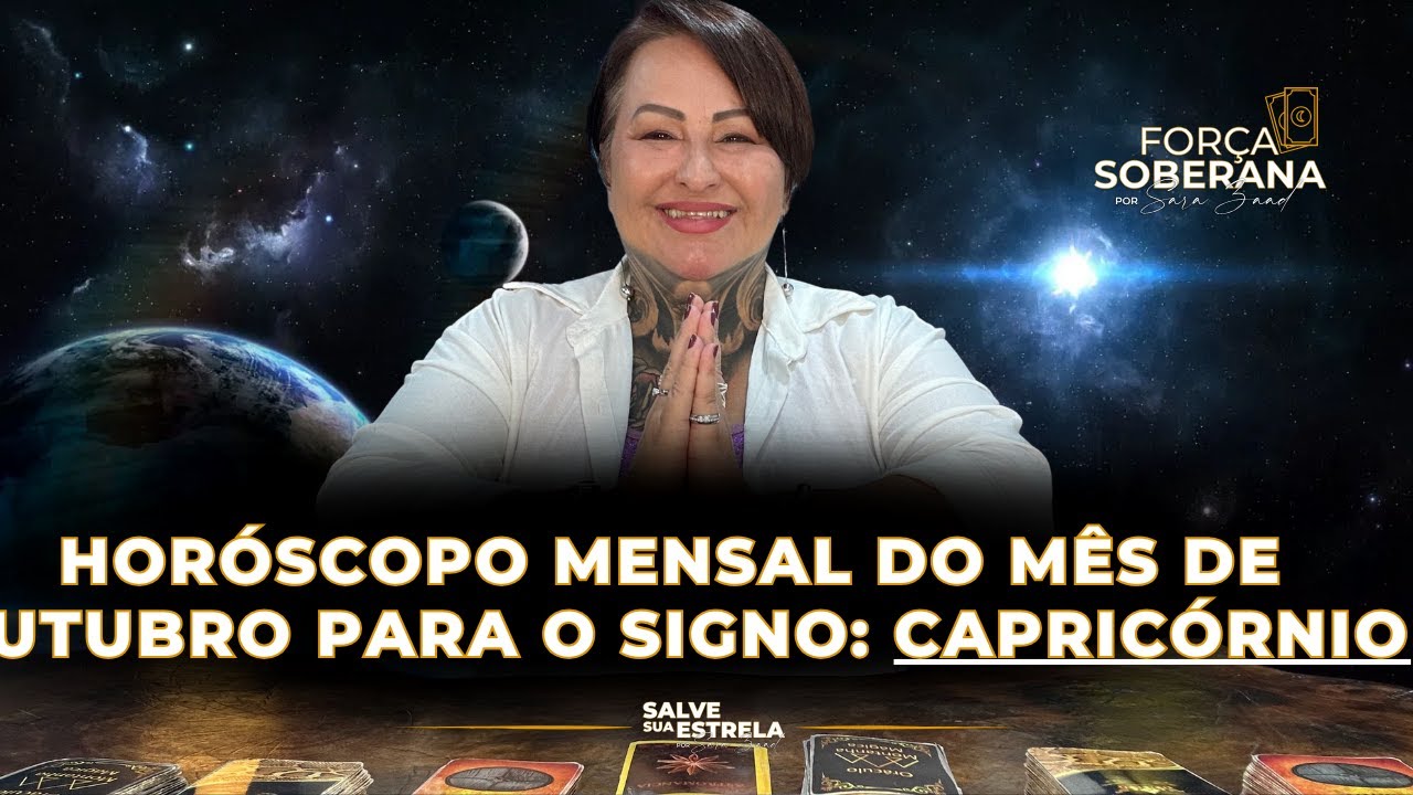 Hor&oacute;scopo mensal  do m&ecirc;s de OUTUBRO para o signo de CAPRIC&Oacute;RNIO ♑️