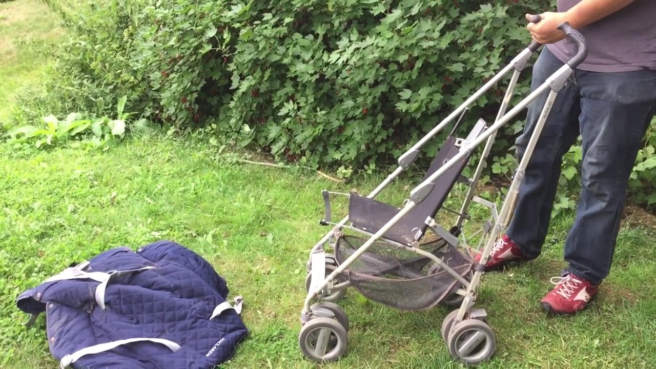 How to Remove and Wash the Textiles on a Maclaren Techno