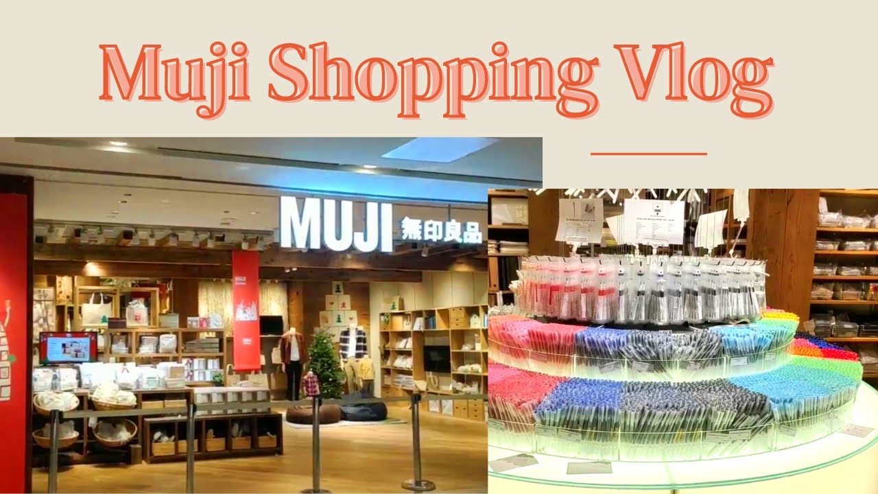 Visiting Muji Plaza Singapura |Muji shoping haul Singapore | stationary shopping