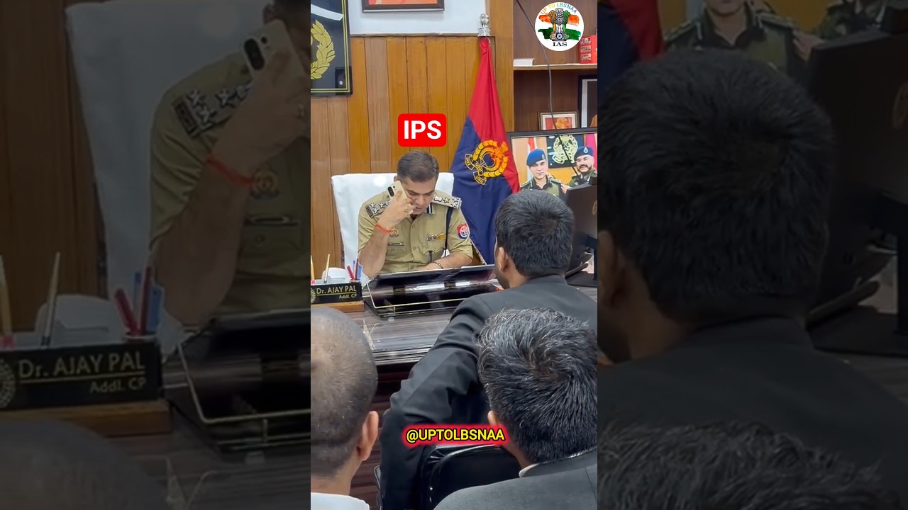ADDL. CP IPS DR AJAY PAL SHARMA SIR DUTY WORK ❣️ UPSC CSE MOTIVATION ❣️ #upsc #ips #cse #ipsofficer