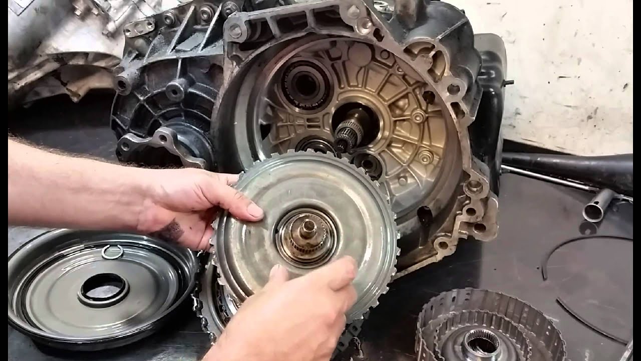 Повреждение сцепления DSG VW 02E
