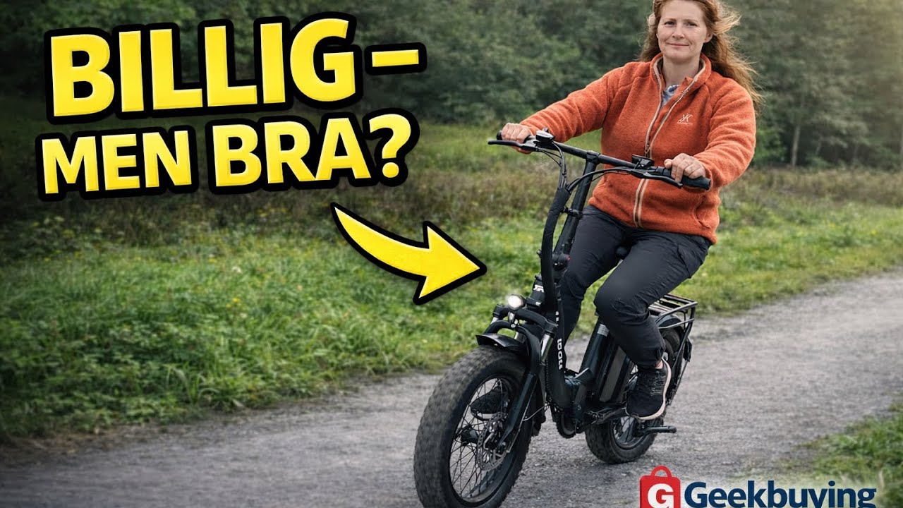 Touroll S2 Elcykel från Geekbuying