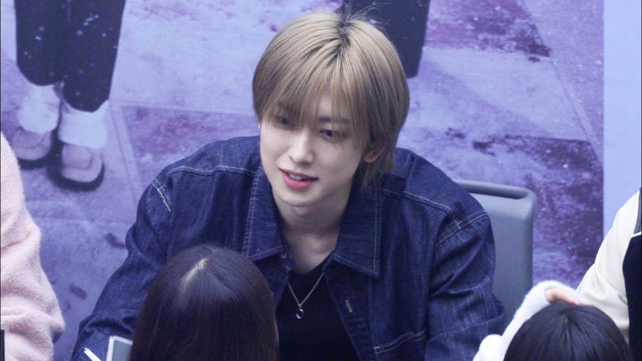 앤팀(&TEAM) FUMA's Fansign 사인중인 후마 | 'Yukiakari' FAN SIGNING EVENT • 2025.01.27