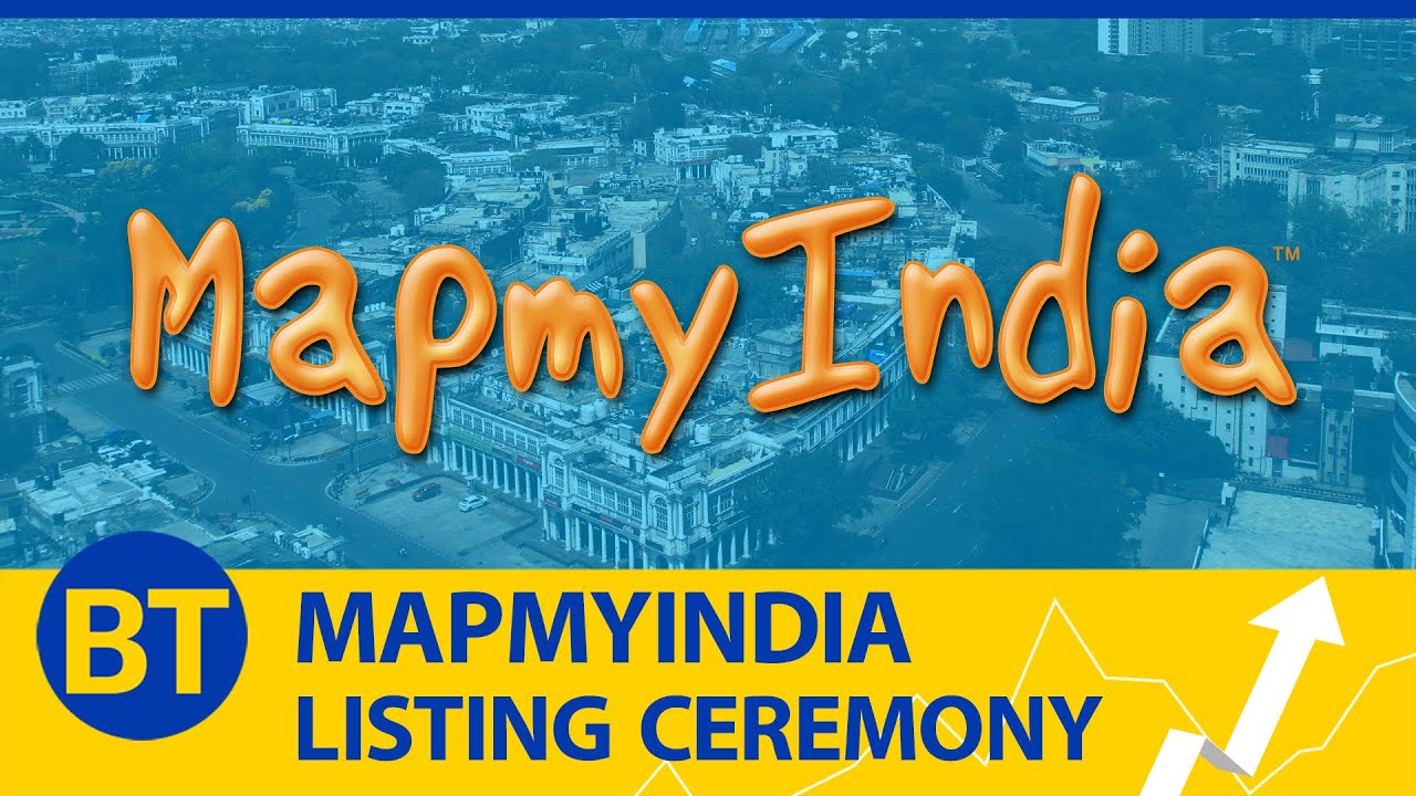 C.E. Info Systems, MapMyIndia listing ceremony on bourses