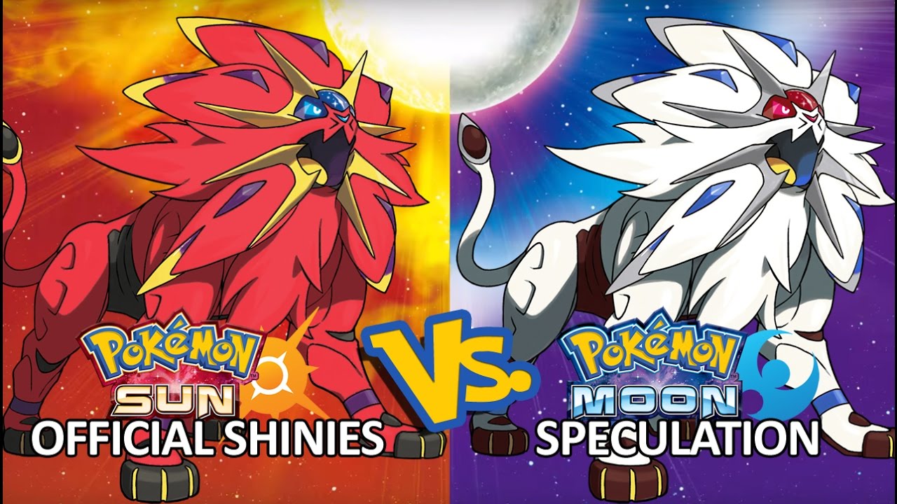 Pokemon Sun and Moon: Official Shinies vs. Shiny Speculation - How'd I Do? (Shiny Legendaries)