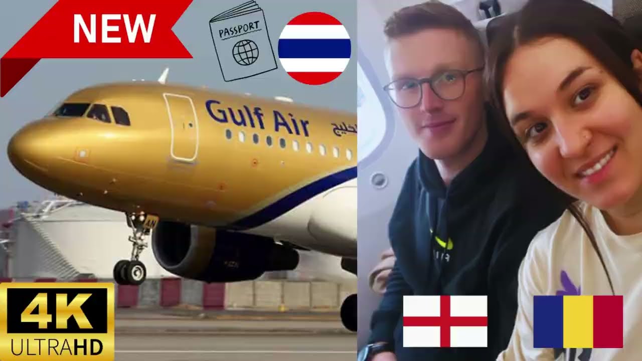 CHEAPEST WAY TO THAILAND🇹🇭? GulfAir Manchester to Bangkok via Bahrain!✈️ TRAVEL DAY!