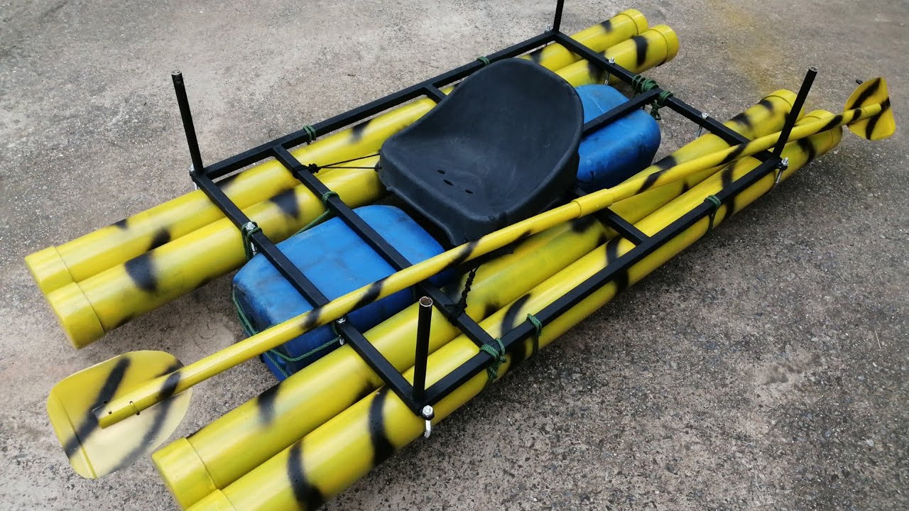 ทำแพจากท่อPVC EP.2 #pvc_pipe_raft #DIY #แพท่อPVC