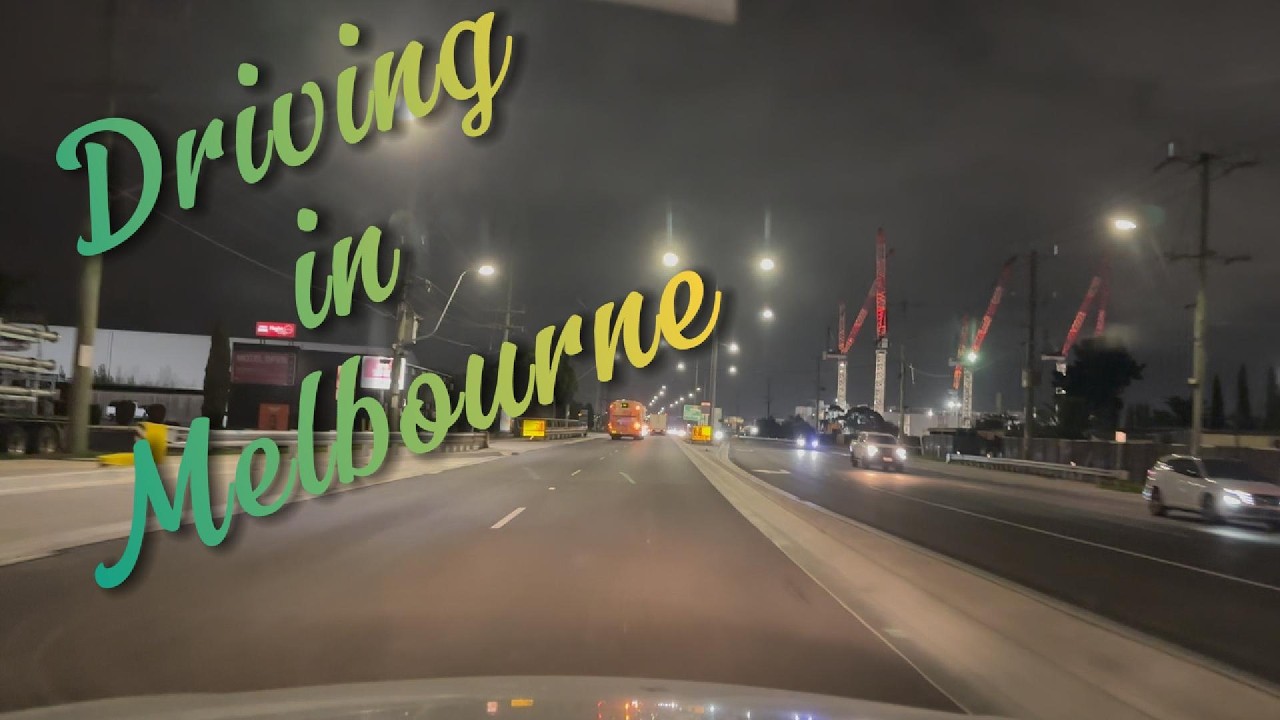 Driving in Melbourne – Another Chill and Calm Morning