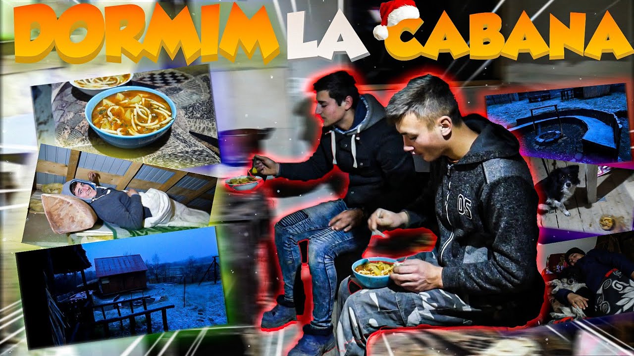 Am stat o seară la Cabana noastră, am făcut m&acirc;ncare și ne-am bucurat de experiență! Prima ninsoare🌨️