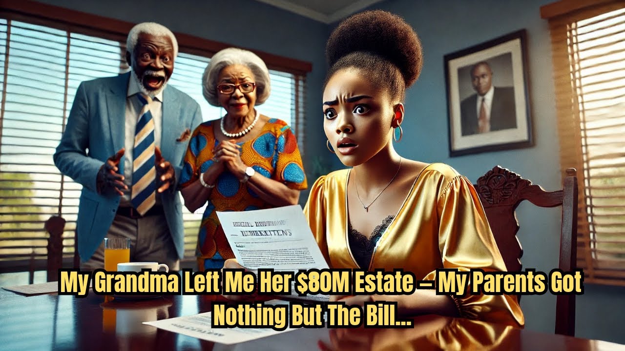 My Grandma Left Me Her $80M Estate — My Parents Got Nothing But The Bill...#folklore #folktales