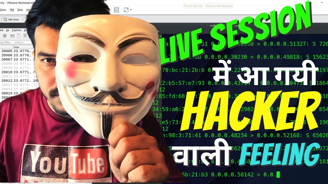 macof & macchanger tools in kali linux | complete ethical hacking course | network security tutorial