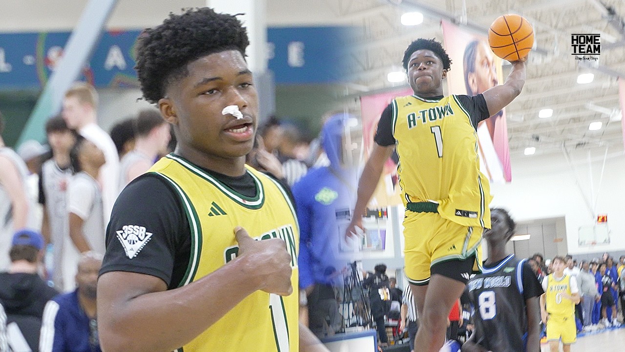 Nasir Anderson and Atlanta Celtics vs New World at Adidas 3SSB