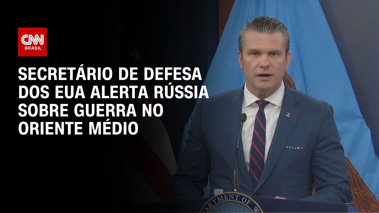 Guerra no Oriente Médio: EUA alertam Rússia a não se envolver no conflito | LIVE CNN