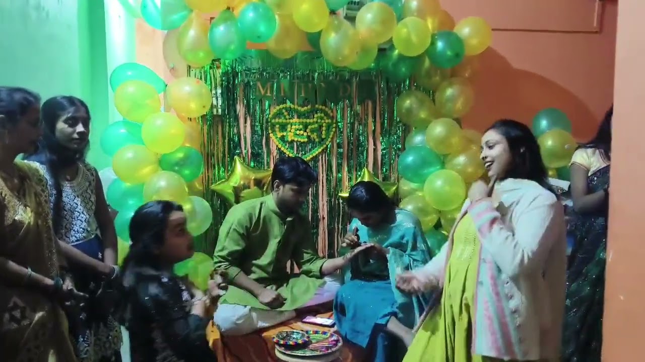 भाई का मेहंदी का वीडियो🥰 #trending #song 