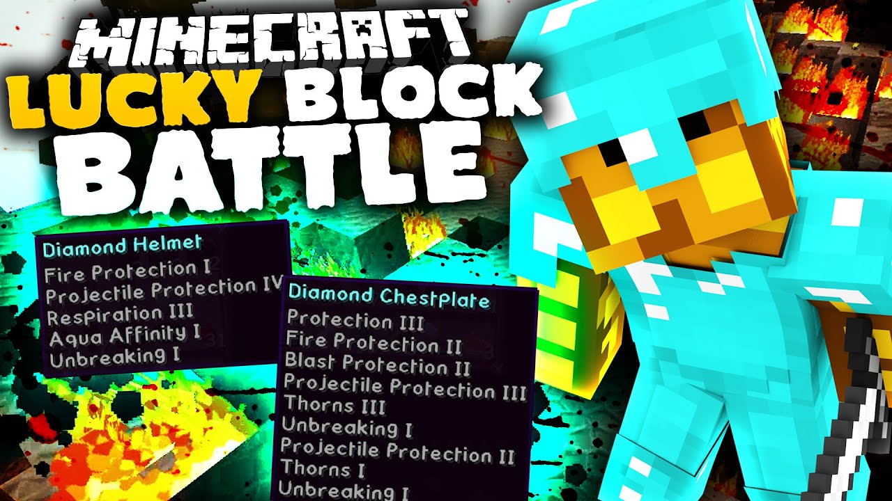 UBER LUCKY ARMOR! | Lucky Block Battle