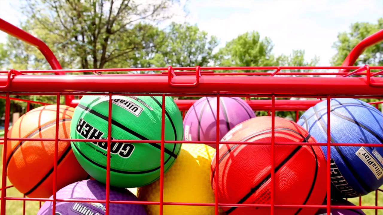 Portable Ball Cart