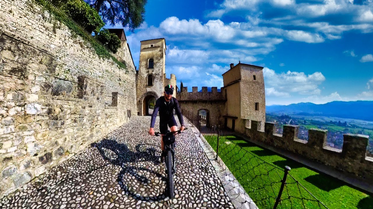 L’INCREDIBILE Ciclovia dei CASTELLI PIÙ GRANDI d’Europa ! Si trova in VENETO