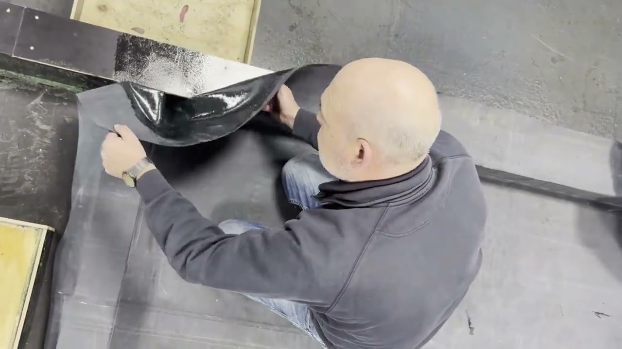 EPDM binnenhoek vouwen