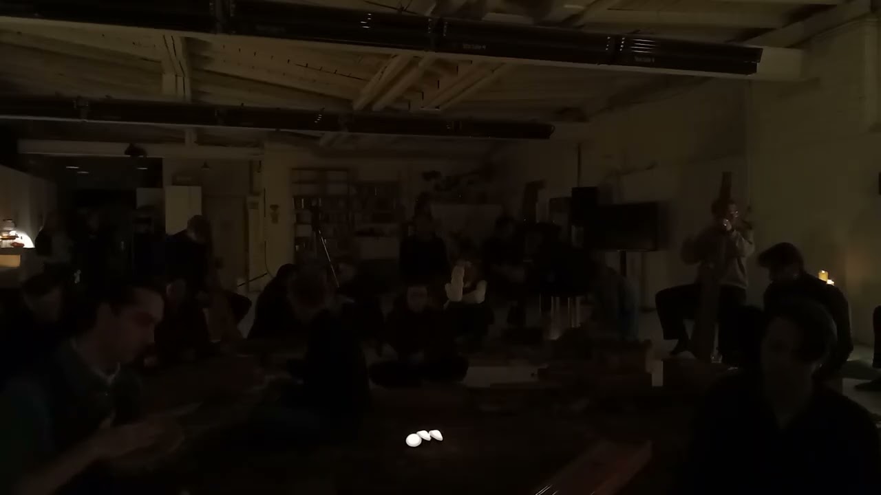 Part 5, die Klangspielwiese ohne Zelt im Freiraum Düsseldorf, Ende November 2025