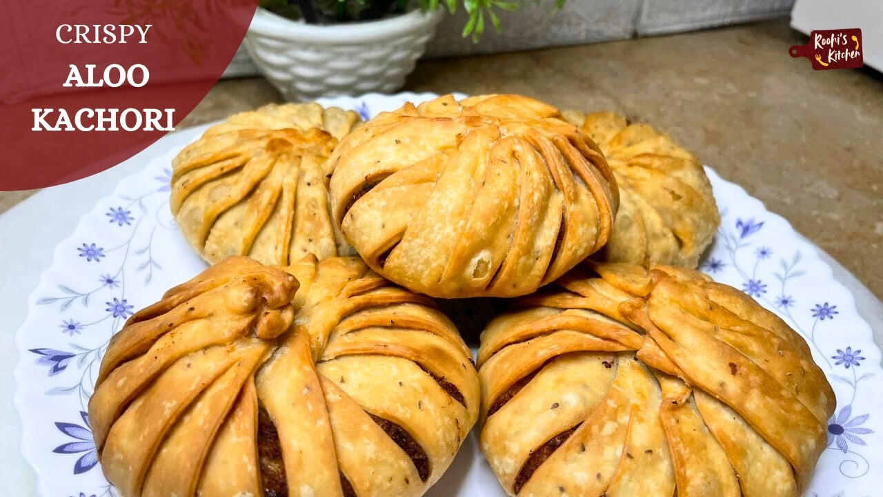 Crispy Aloo Kachori Recipe #kachorirecipe #kachori #alookachorirecipe #alookachori #easyrecipe
