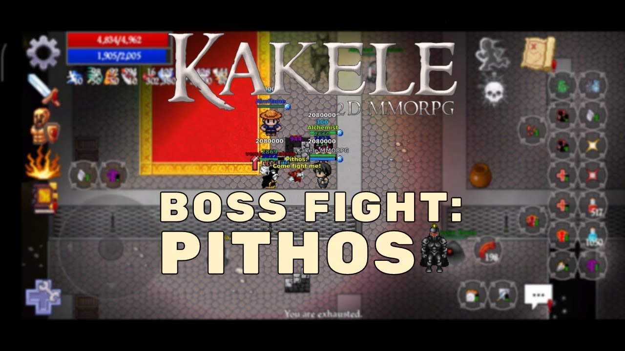 Kakele Online - MMORPG | SPOILER | Boss Phitos