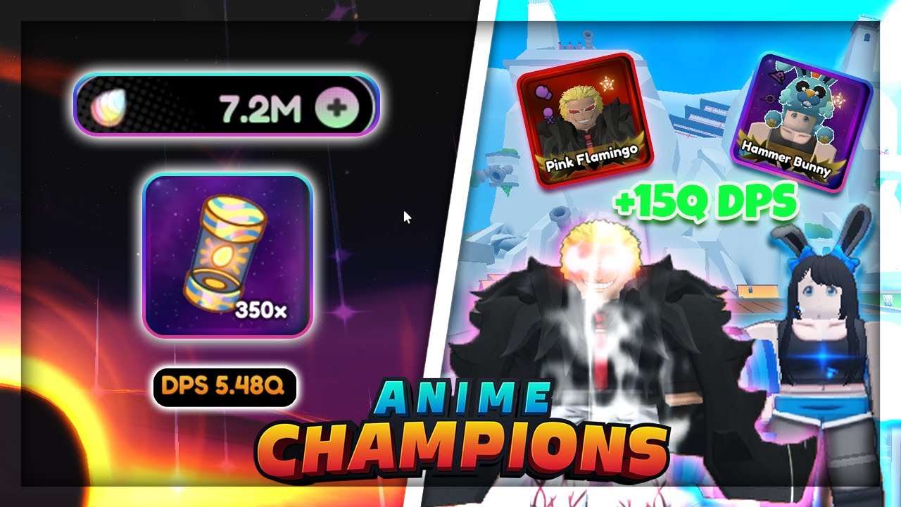 I Maxed the Strength on The GODLY EASTER Champions to Upgrade my Outaded team... (Anime Champions)