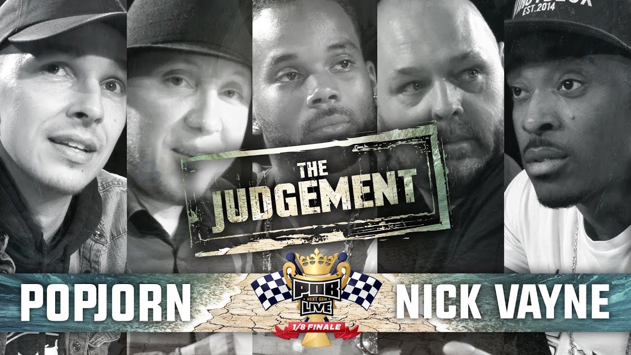 The Judgement: Popjorn vs Nick Vayne 1/8ste Finale Punchoutbattles Live