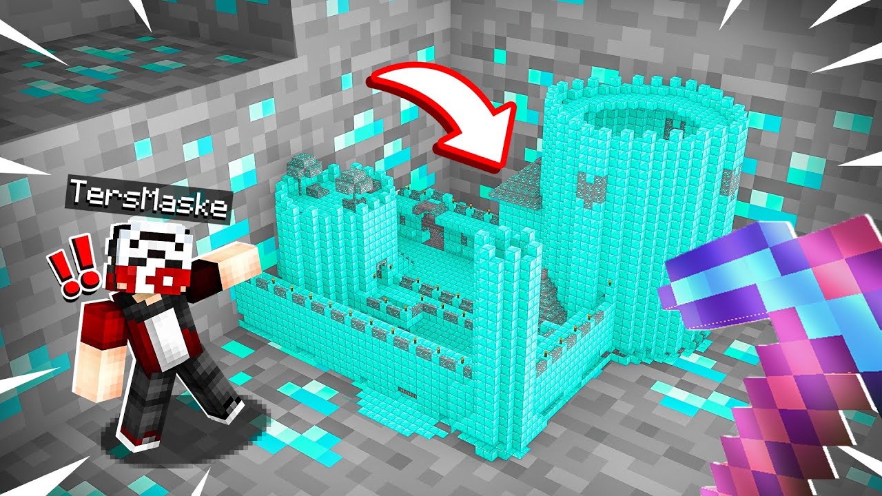 MİNECRAFT'ta MADENDE MİNİK YAPILAR VAR - Minecraft