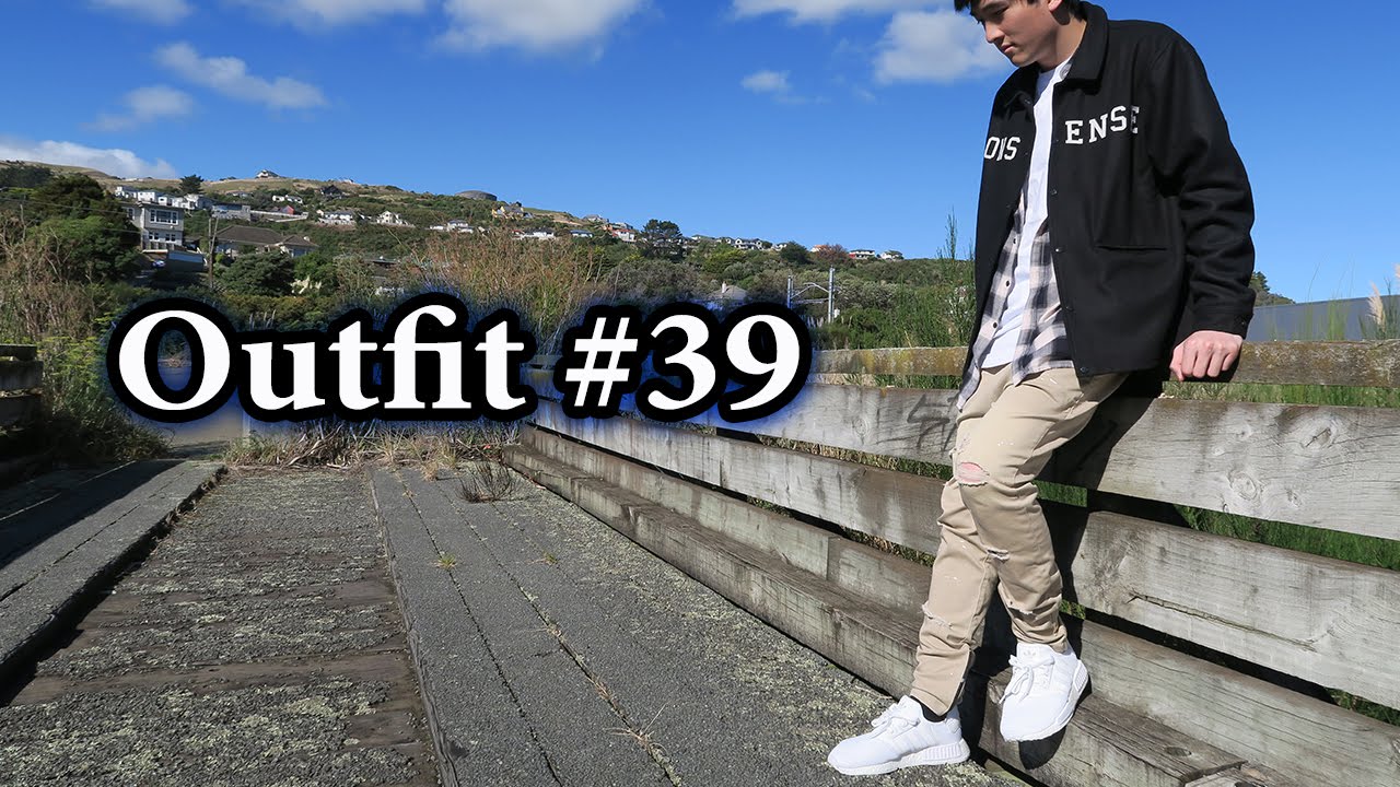 White NMD Fit | Outfit of the Day #39 | Adidas, I Love Ugly, Flannel