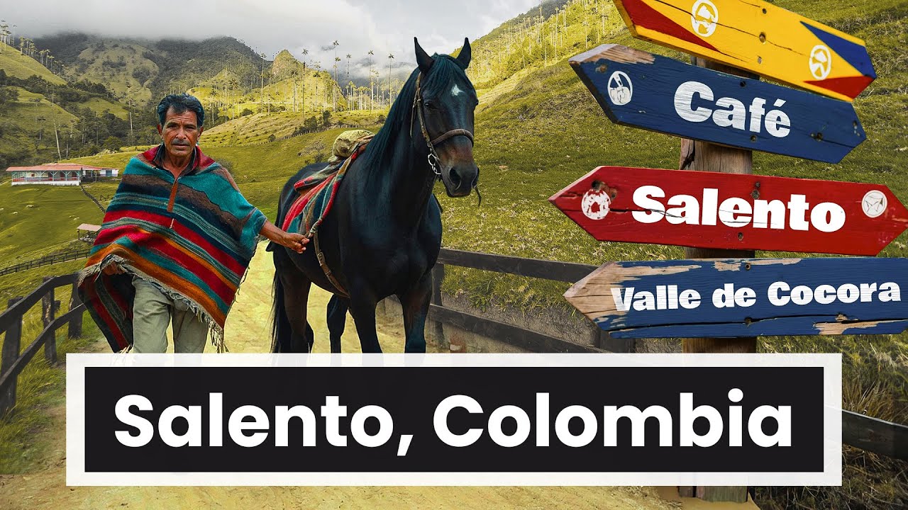 ¿Que Hacer en Salento Colombia? Valle de Cocora y Mas (4k en Español)