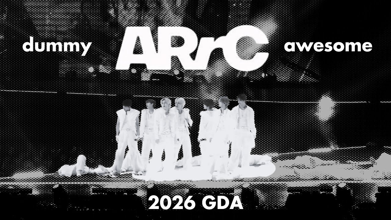 【4K60p】ARrC 아크 - dummy + awesome @ 2026 Golden Disc Awards 제40회 골든디스크 FanCam 직캠 260110