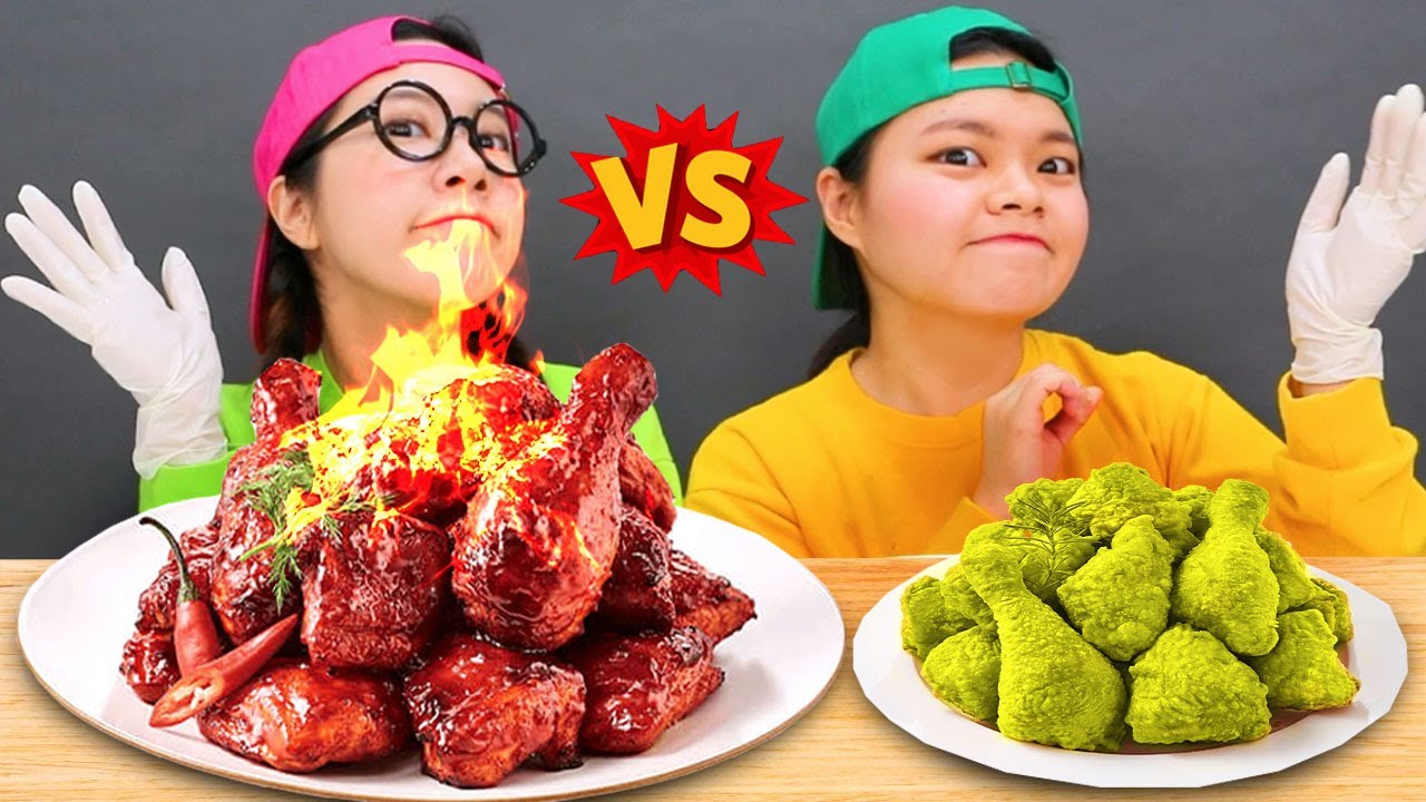 MUKBANG Fire Spicy food challenge 핵매운 음식 도전 무슨 맛일까? TIMI 티미