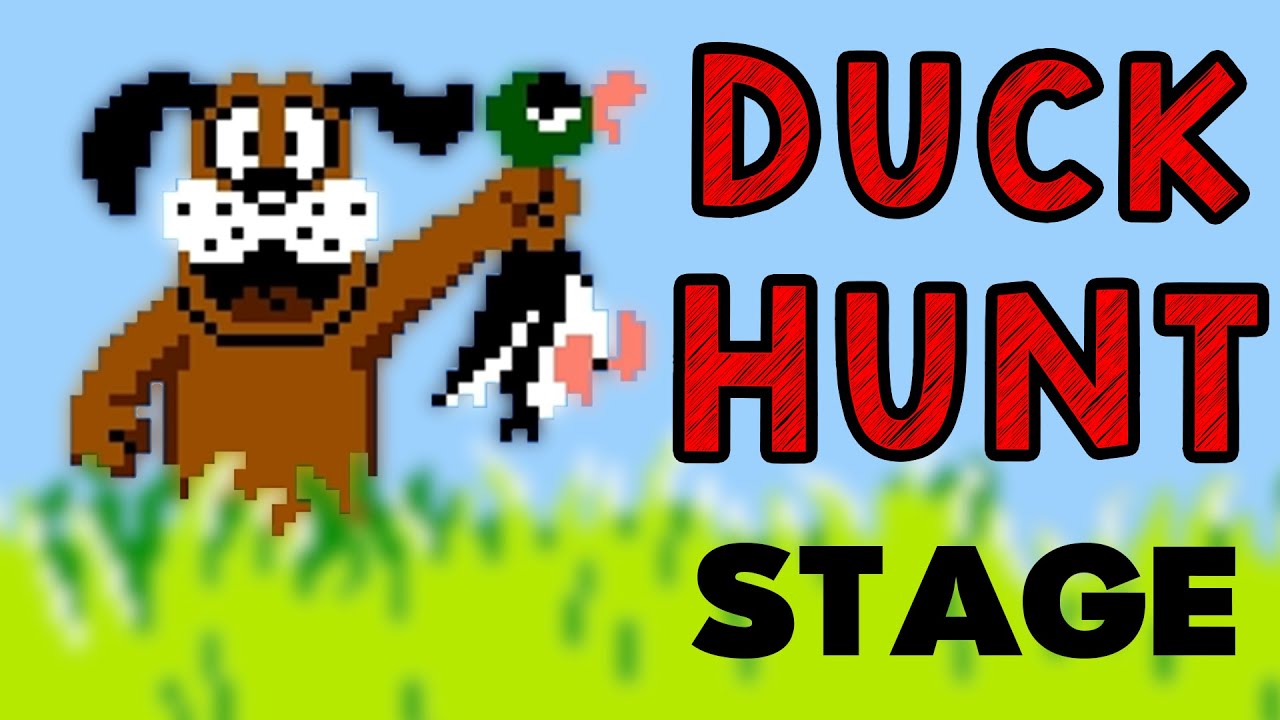 The Duck Hunt Stage! (Smash Wii U)