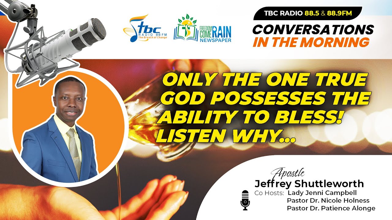 Only the one true God possesses the ability to bless! Listen why