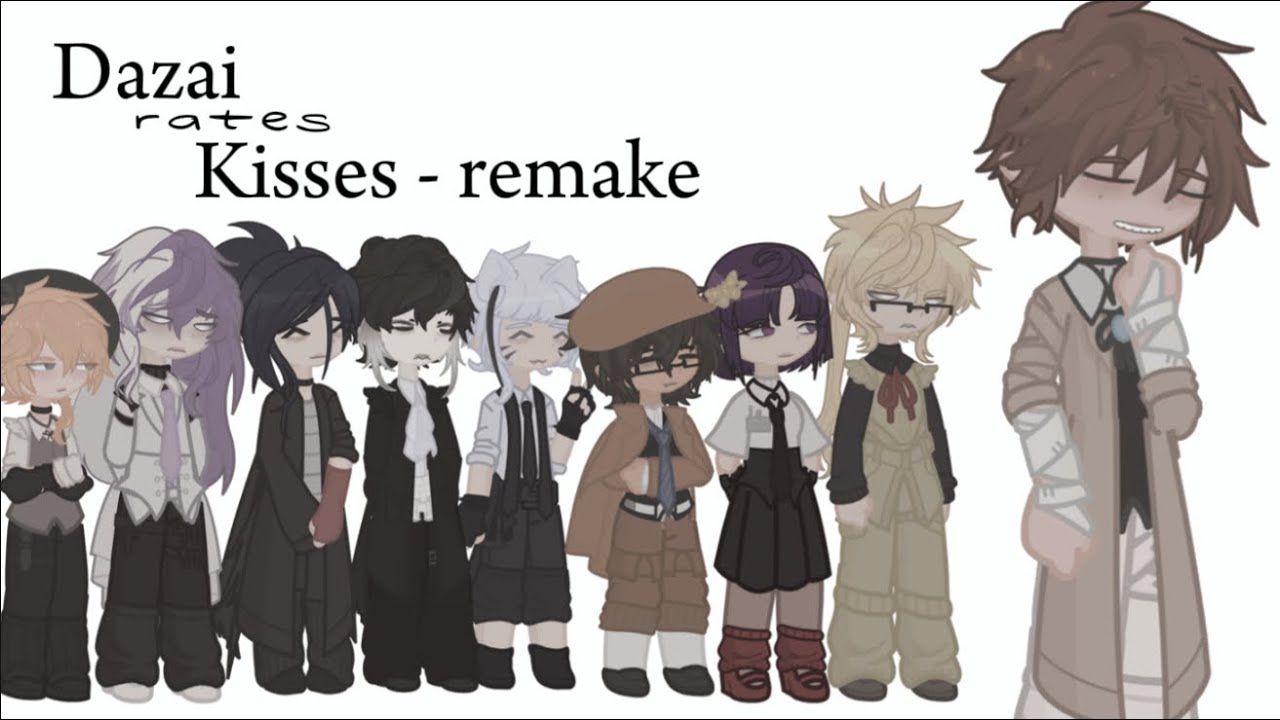 ꒰🩹 ꒱ Dazai rates kisses | Souheki | SigZai | Soukoku | DadZai | Kiippie