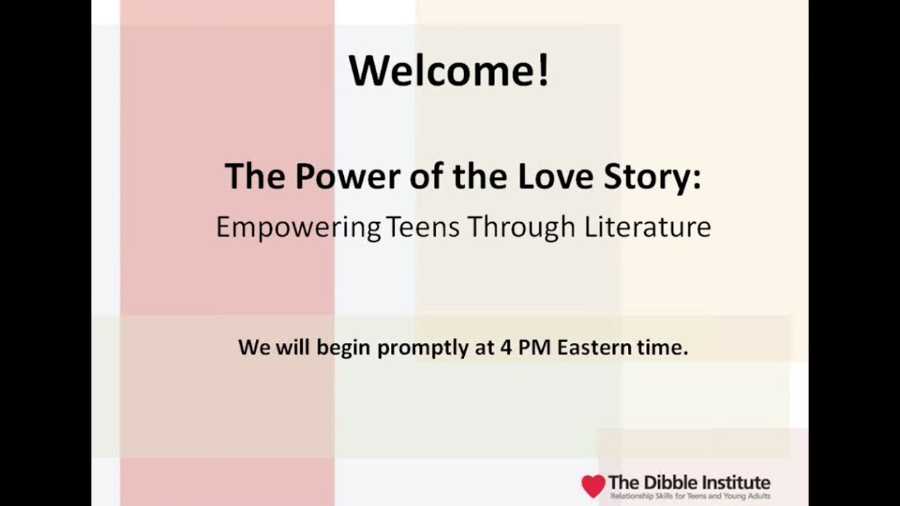 2013 10 09 16 00 The Power of the Love Story   Empowering Teens Through Literature