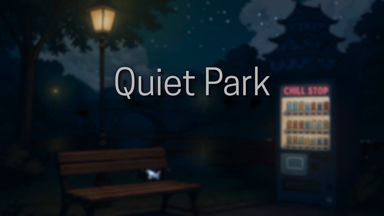 Quiet Park Lofi — 「ベンチ」(Bench) | Winter Evening Mix