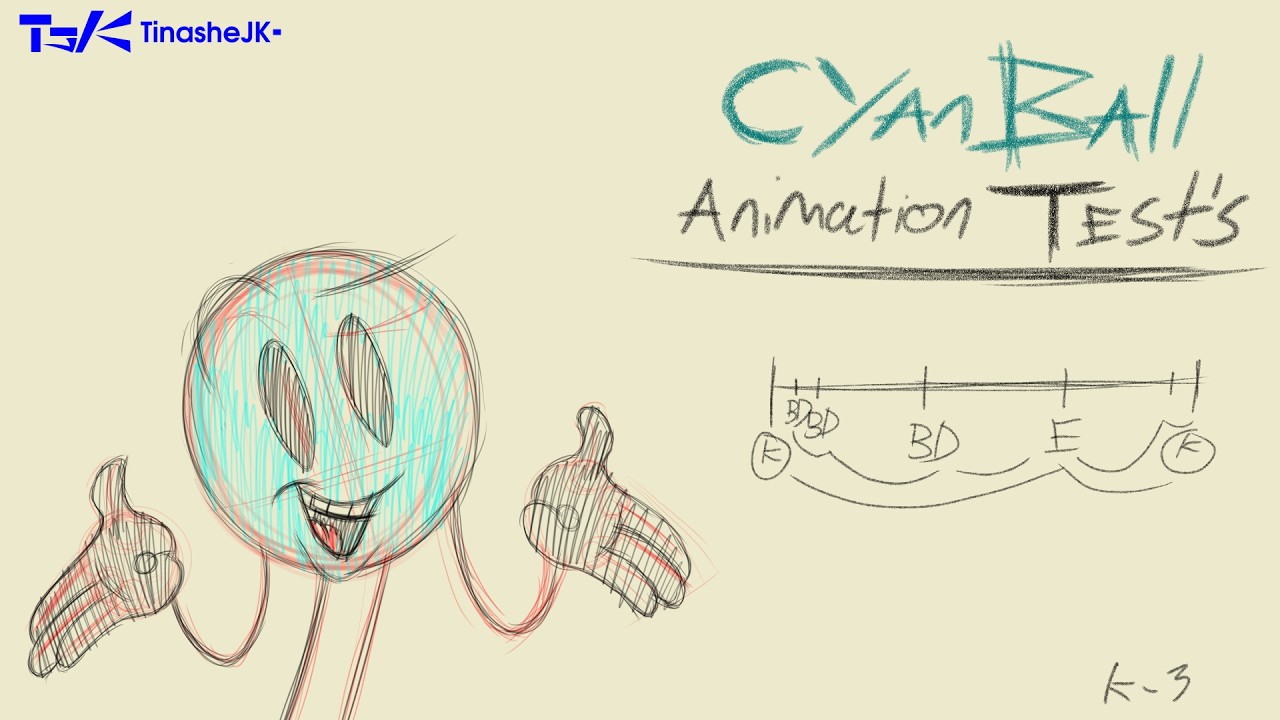 Cyan Ball Animation Tests (2023-2025)
