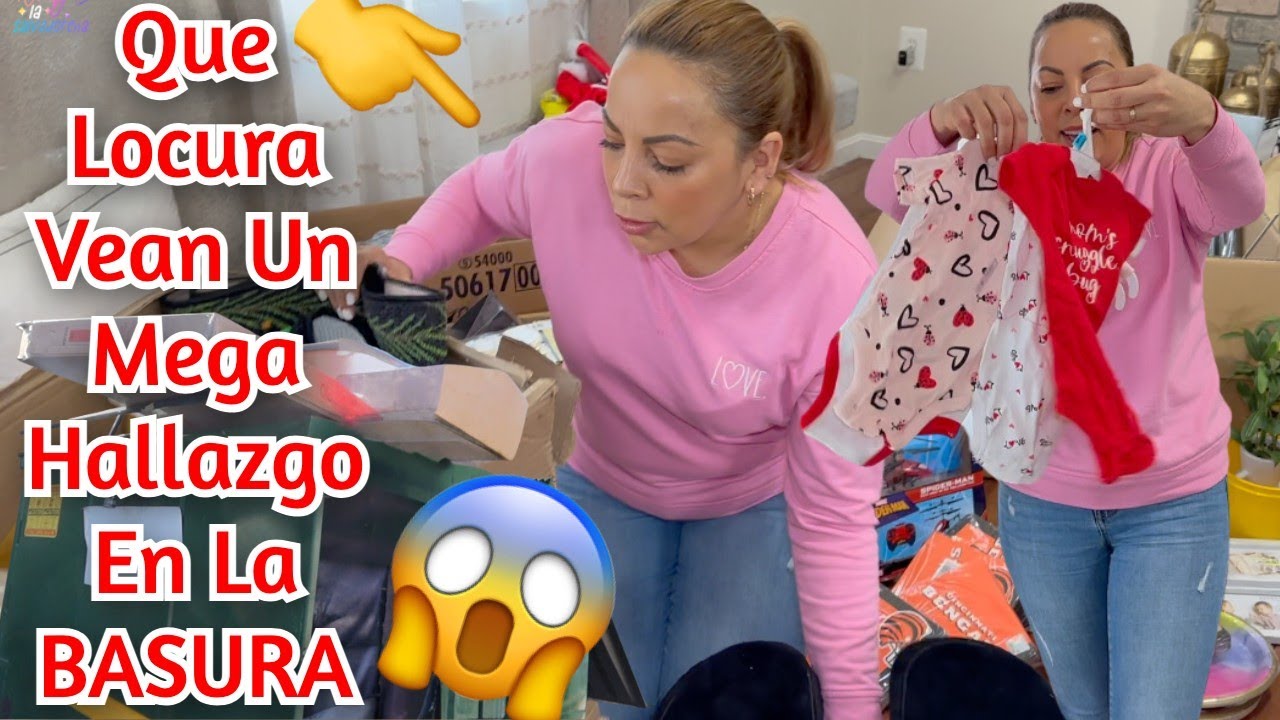 QUE LOCURA UN MEGA HALLAZGO EN LA BASURA QUE TIRAN LAS TIENDAS EN USA😱😳🇺🇸