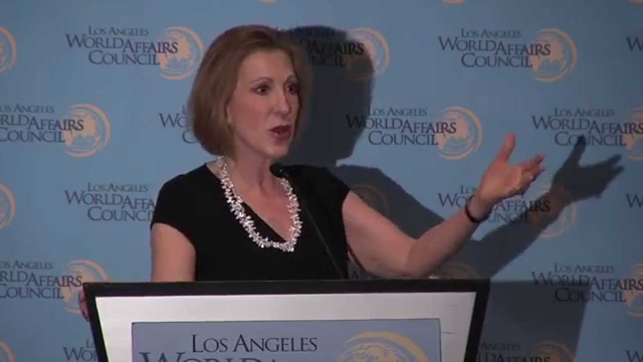 Carly Fiorina, Former CEO of Hewlett Packard