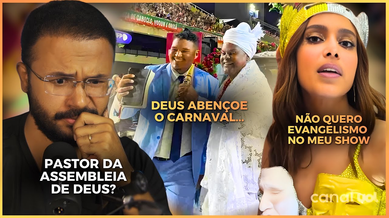 PASTOR ABENÇOANDO O CARNAVAL E ANITTA BRAVA COM EVANGELISMO NO SEU SHOW - Sem Filtro (Ep.13)