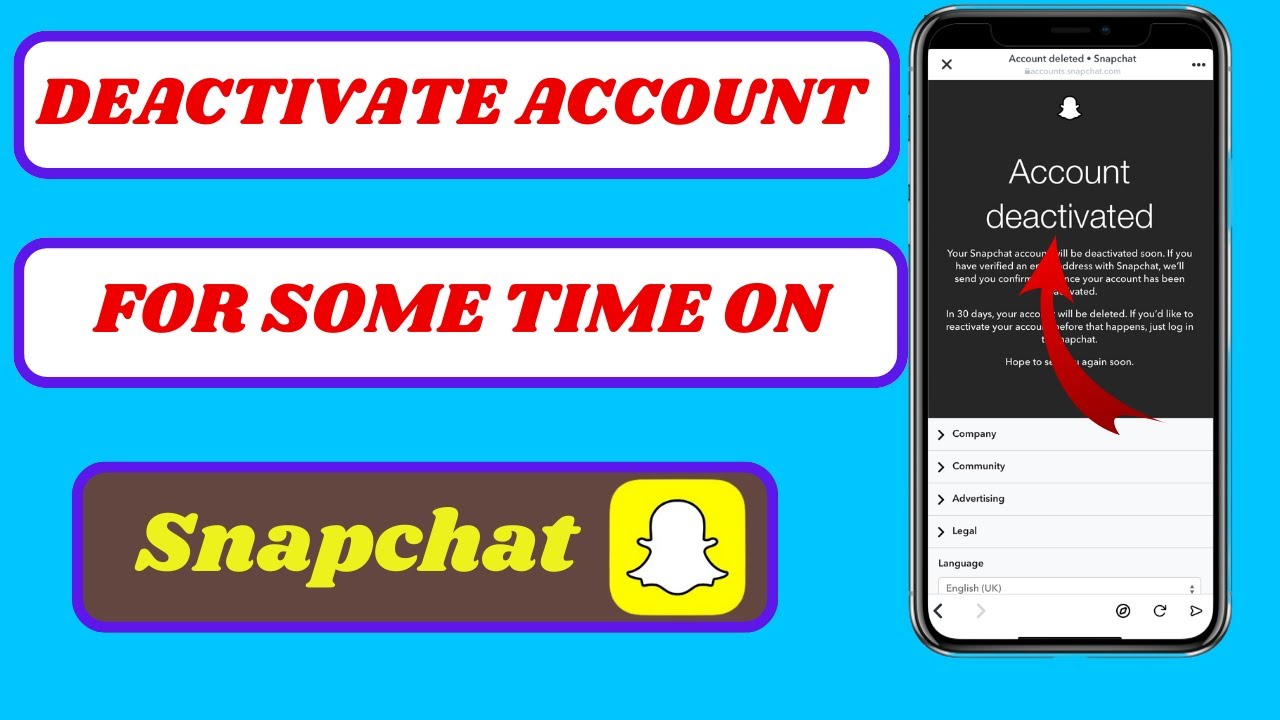 How to Deactivate Snapchat Account Temporarily on iPhone (2025 Easy Method)