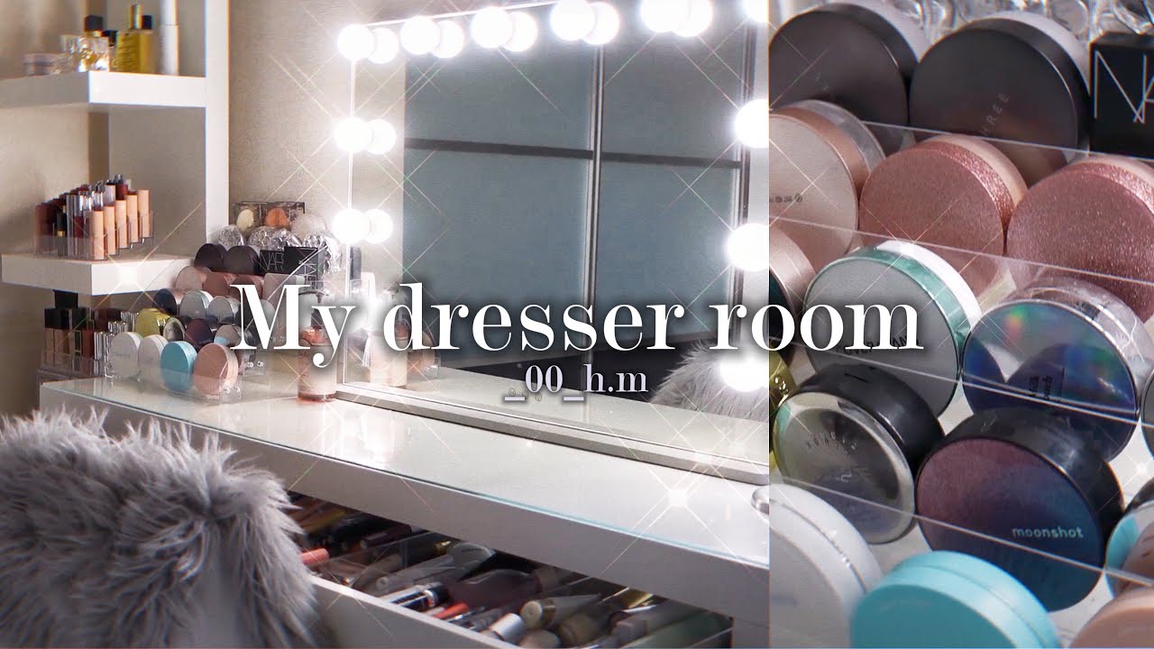 プチプラで作り上げるドレッサールームのご紹介🪞｜dresser room tour🤍