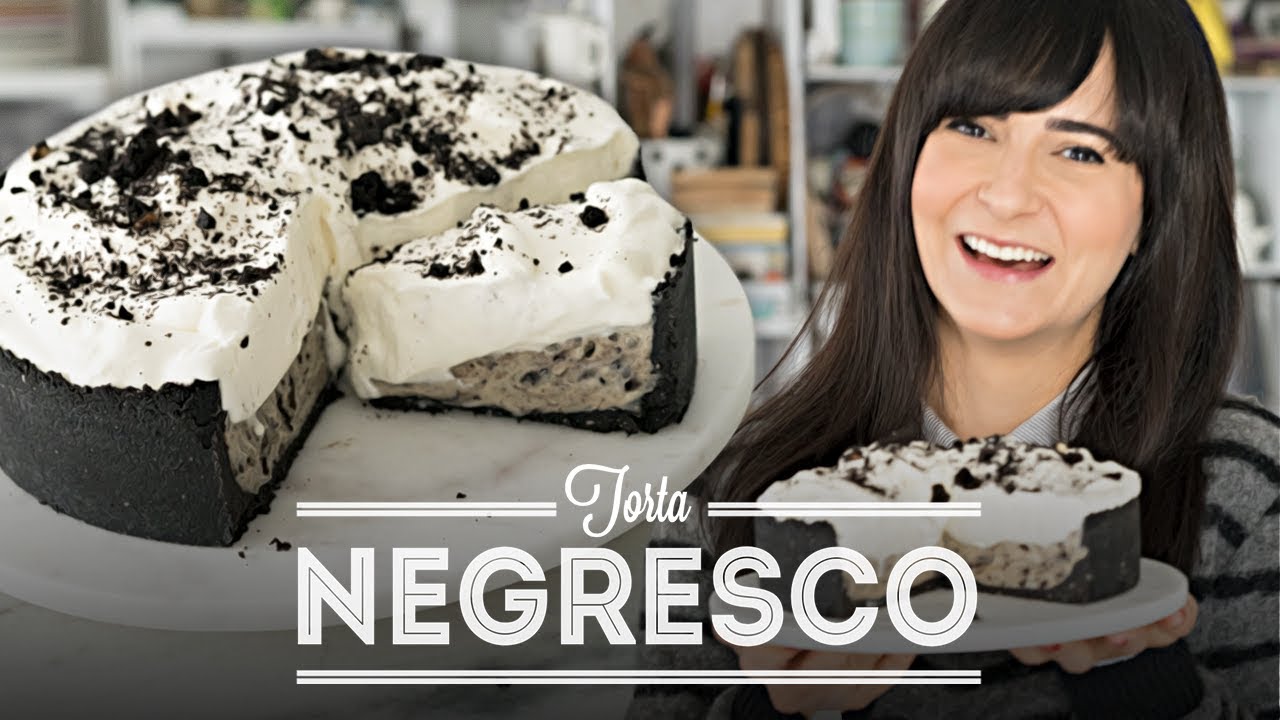 TORTA NEGRESCO CROCANTE COM GANACHE CREMOSO DE CHOCOLATE BRANCO | DANI NOCE