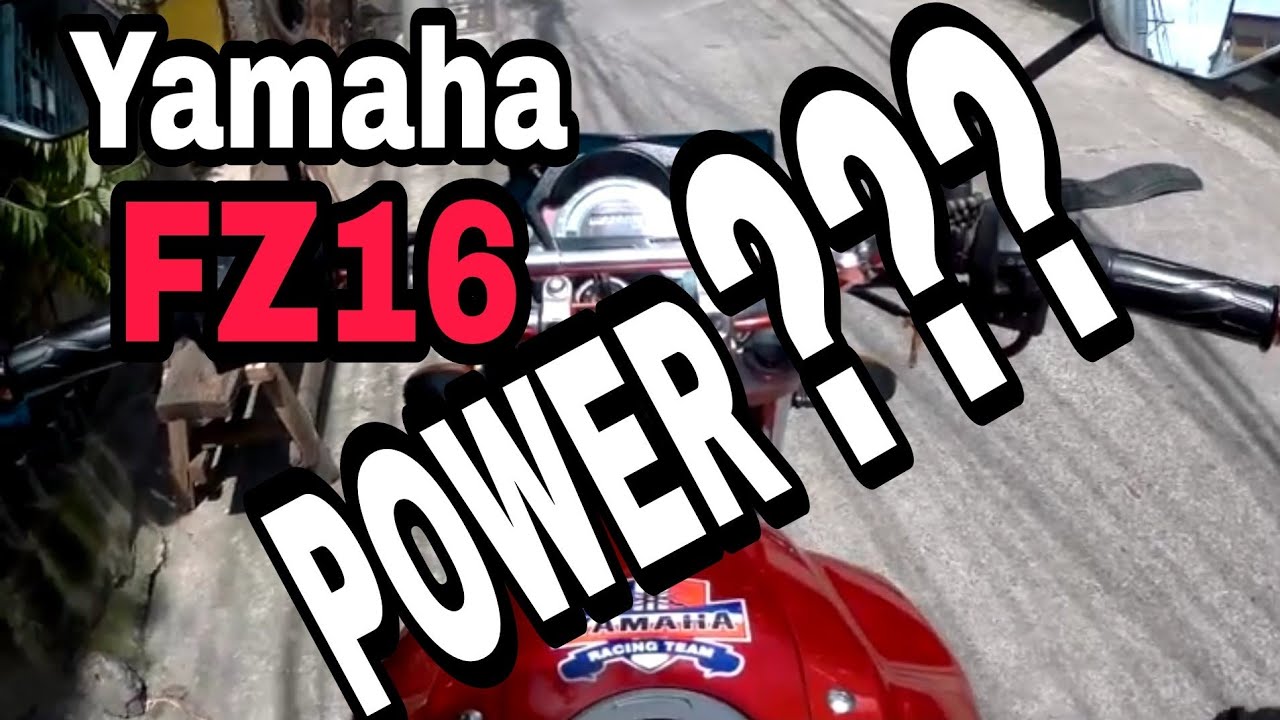 Yamaha FZ16 Comfort and Stability in riding | POWER???